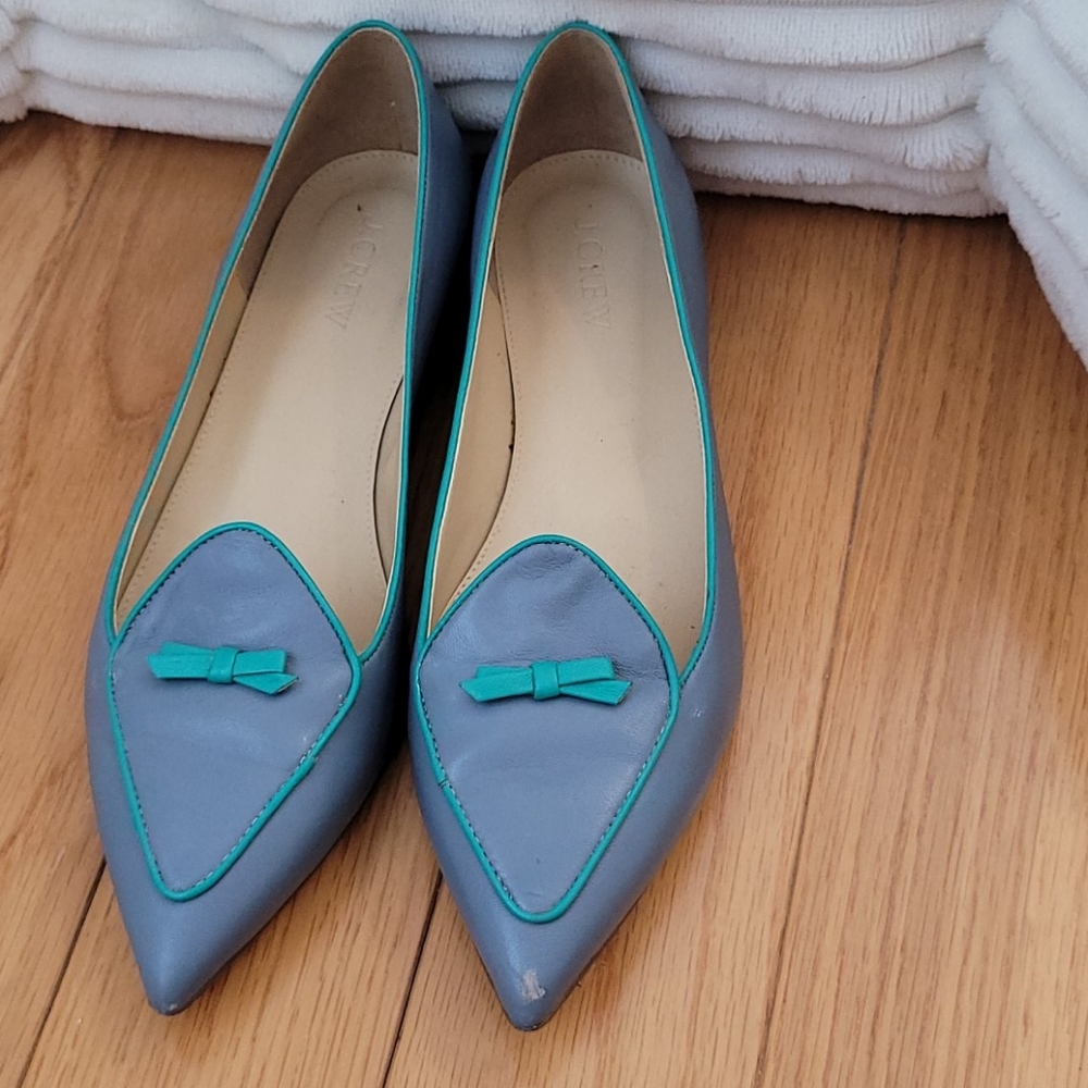 J.Crew leather flats size 7.5